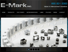Tablet Screenshot of e-markinc.com